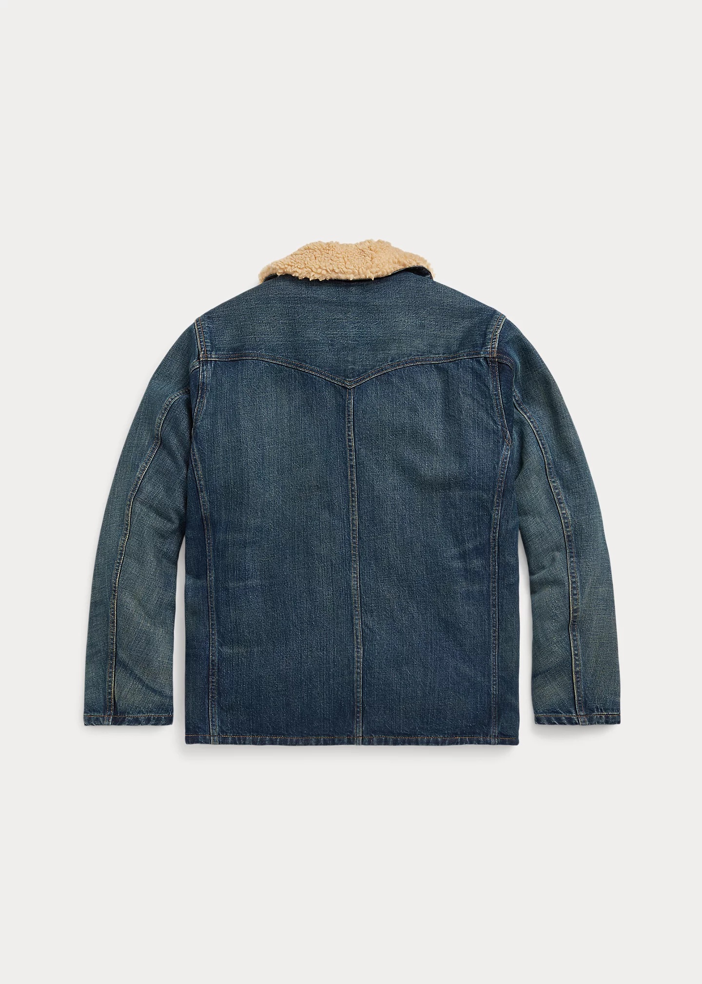ジャケット・アウター RRL Fleece-Lined Denim Ranch Jacket RRL by Ralph Lauren Hitching Fleece-Denim Ranch Jacket