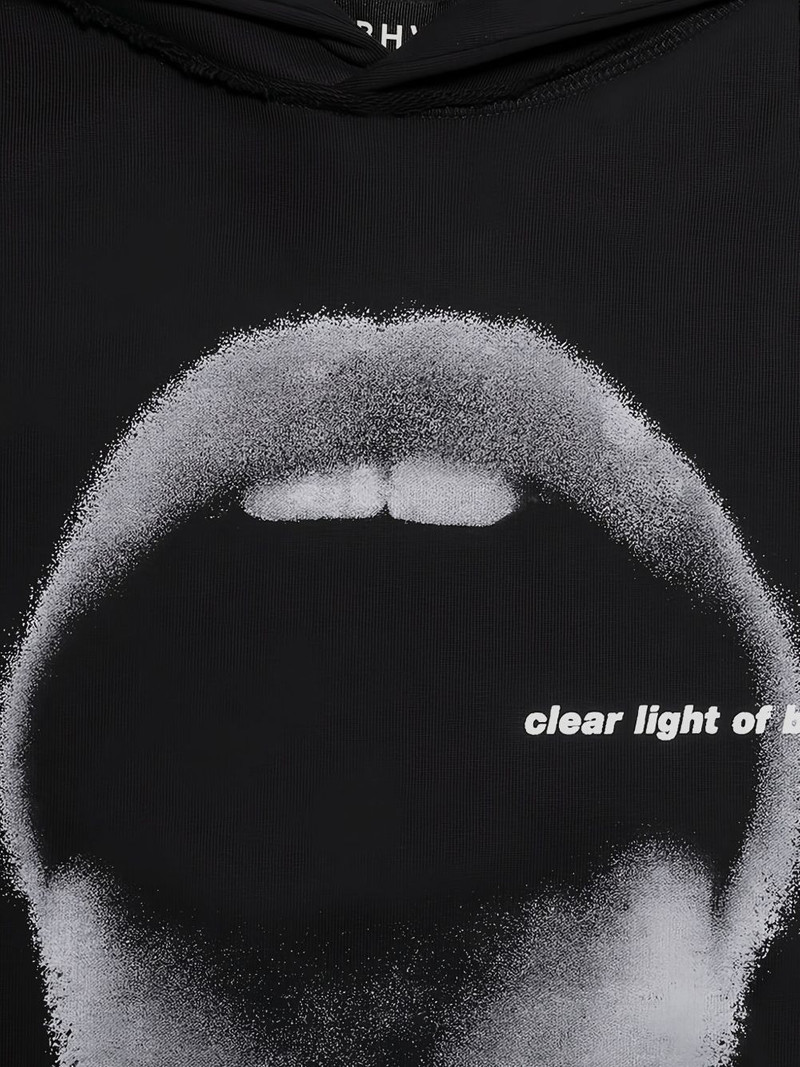 MISBHV mouth-print graphic hoodie outlook