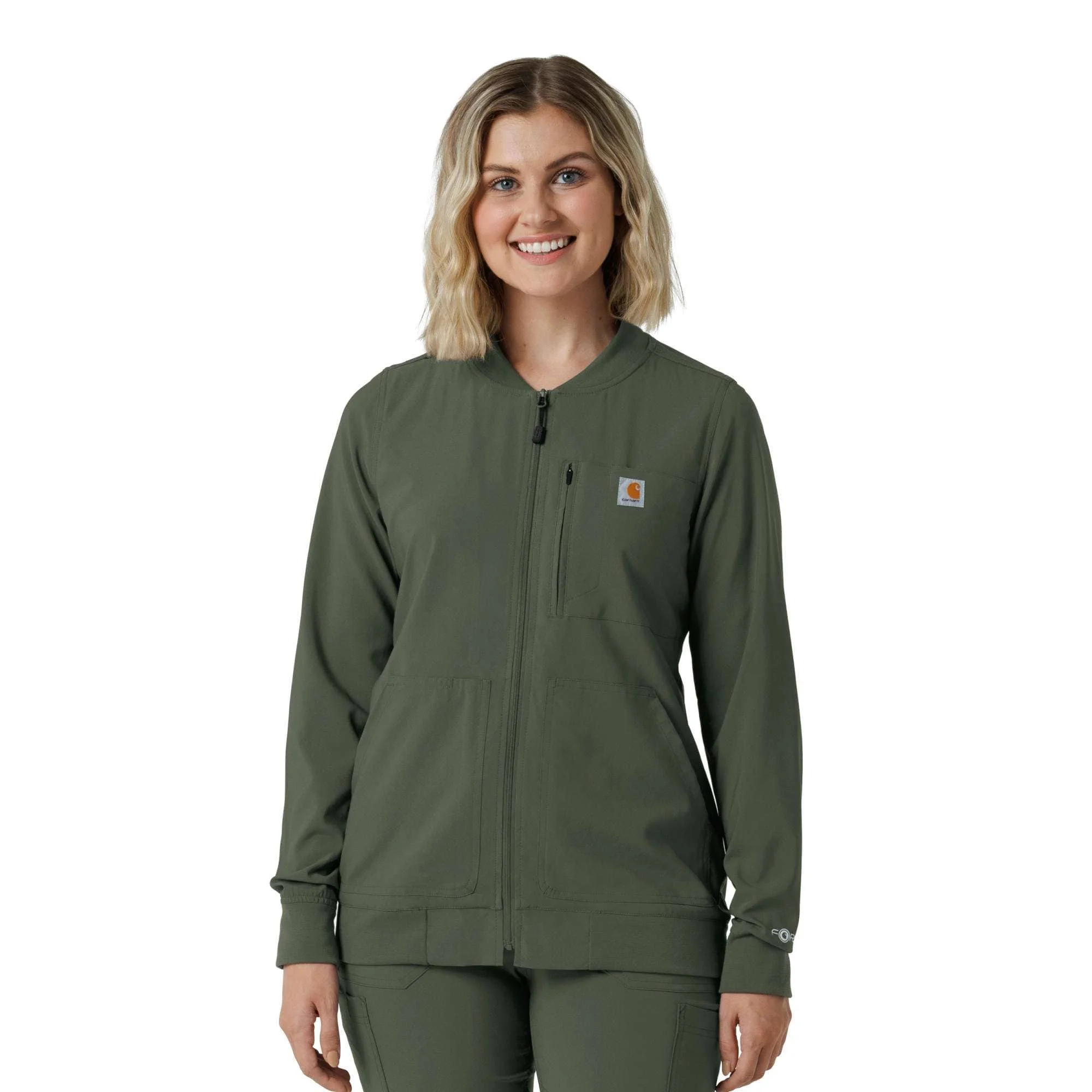 Women's Force Cross-Flex Lightweight Scrub Jacket - 1