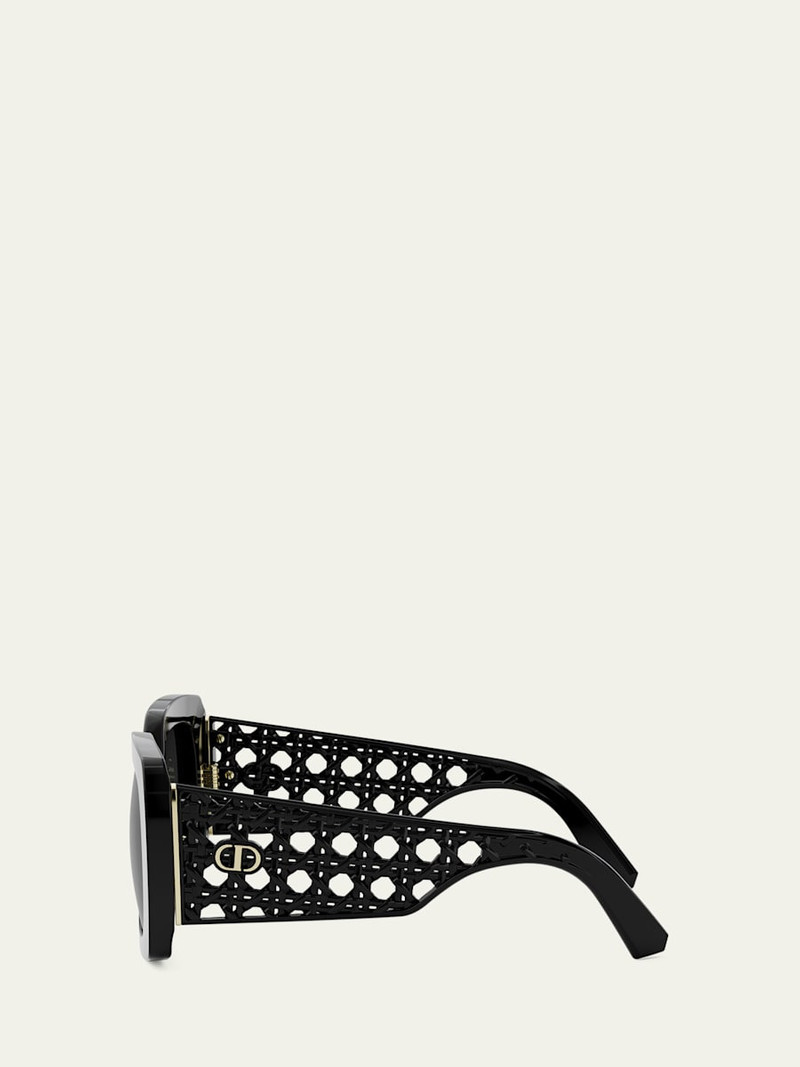 Dior VeryDior S1I Openwork Acetate Square Sunglasses outlook