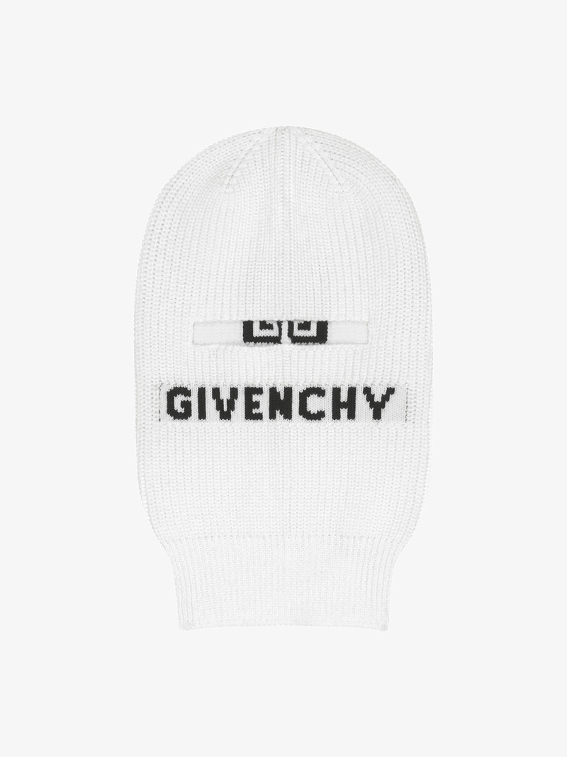 GIVENCHY 4G KNITTED BALACLAVA IN WOOL 1