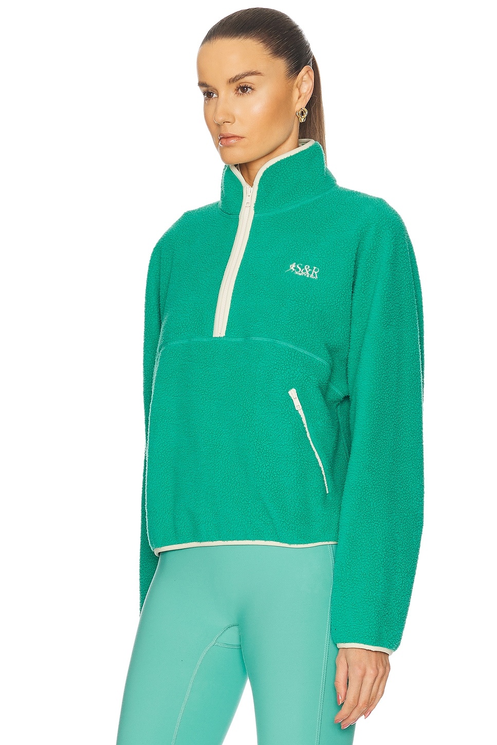 Runner Sherpa Quarter Zip Sweater - 2