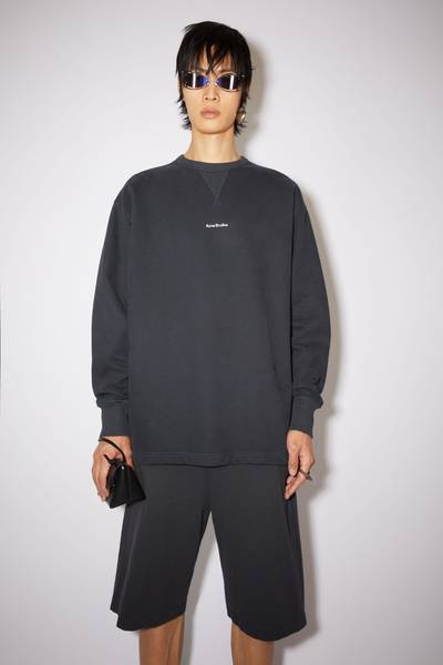 Acne Studios Crew neck sweatshirt - Black outlook