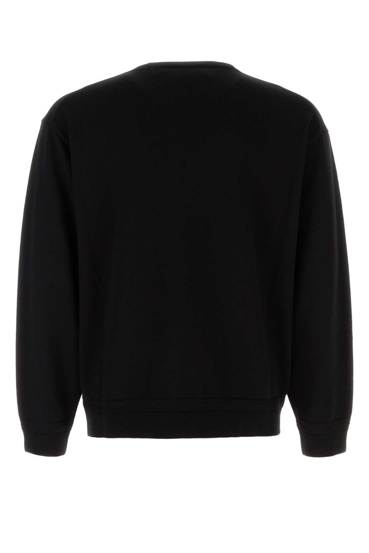 Kenzo Men Black Wool Sweater - 2