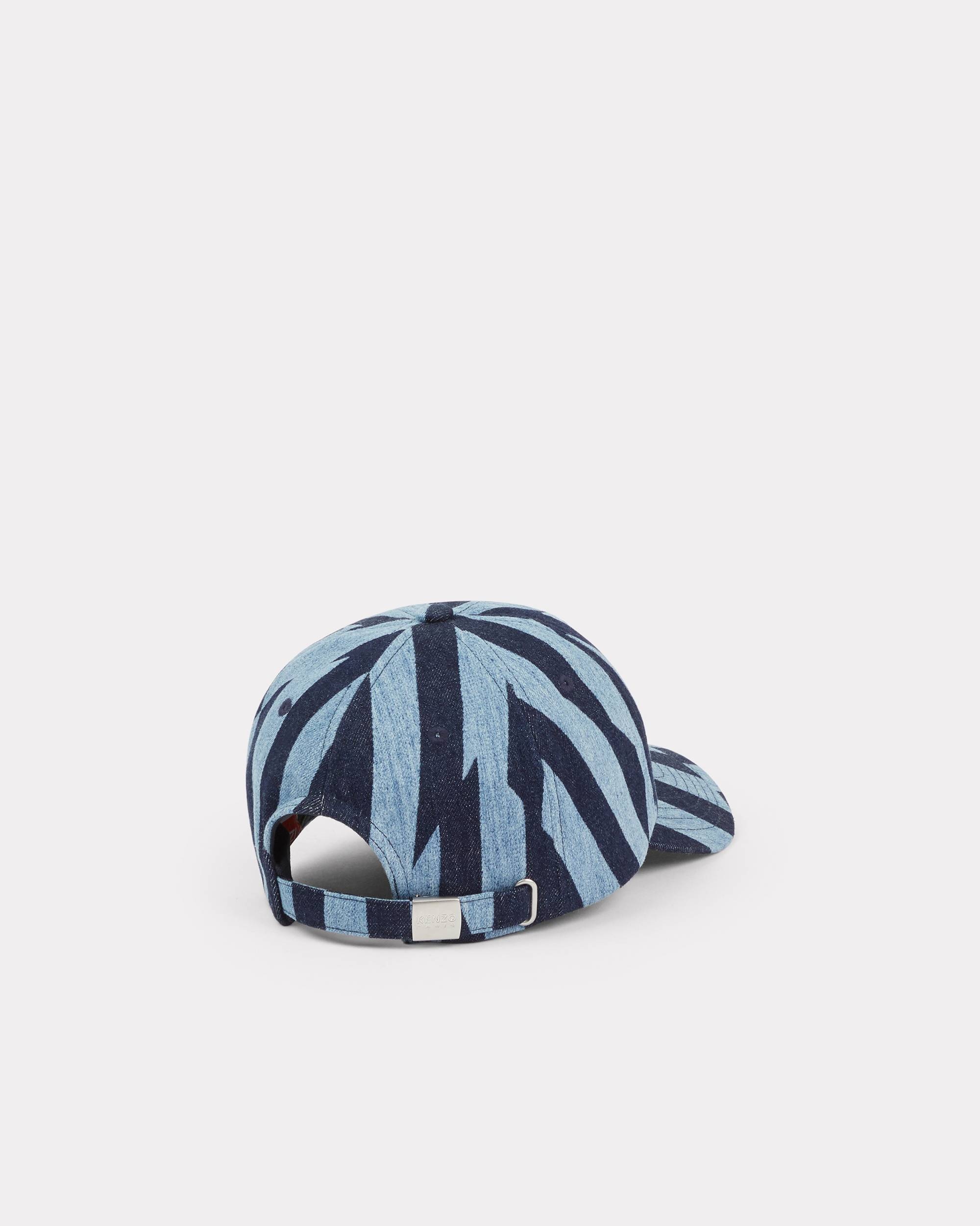 KENZO 'KENZO Dazzle Stripe' denim baseball cap | REVERSIBLE