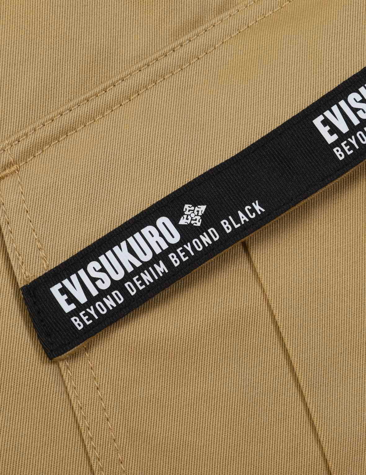 Logo Tape Patching Cargo Shorts - 9
