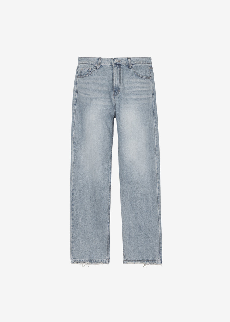 Tarmi Straight Leg Jeans - Light Wash 1