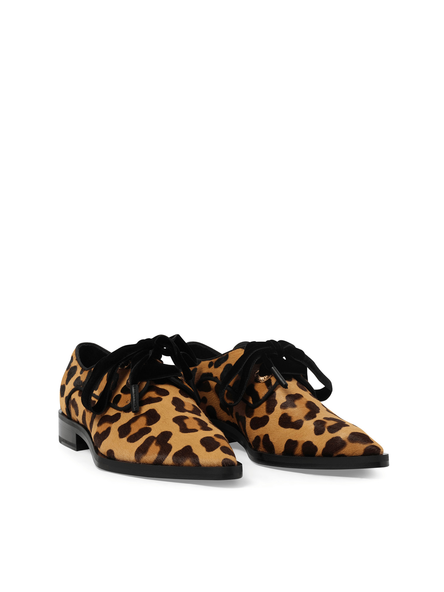 Eyelet Derby in Natural - 2