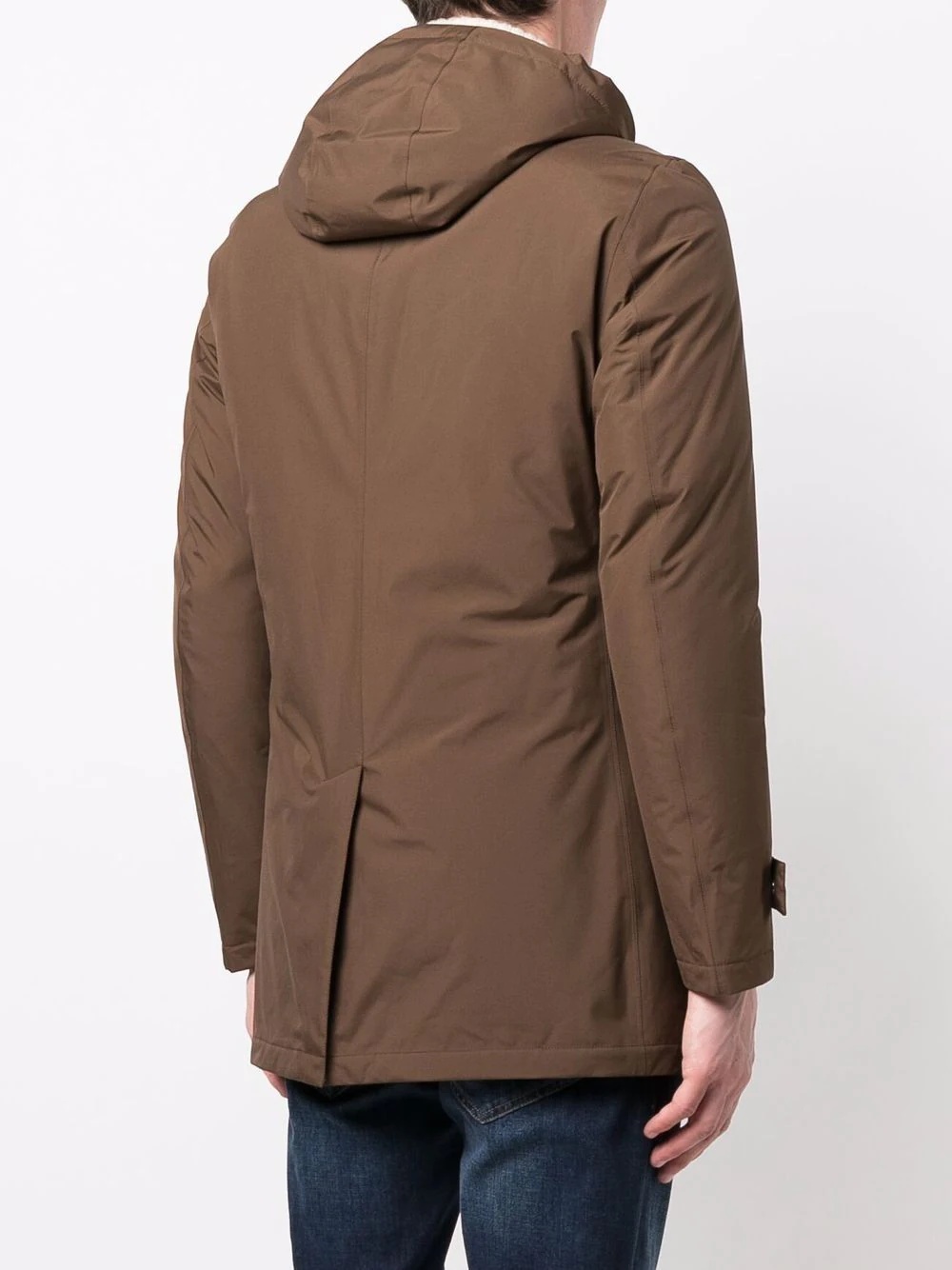 feather-down hooded jacket - 4