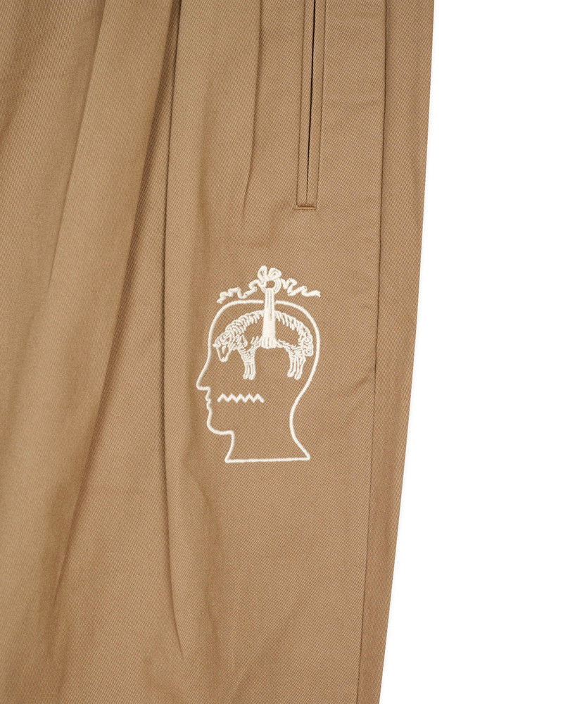 Brooks Brothers California Pleated Chino Trouser - Desert 3