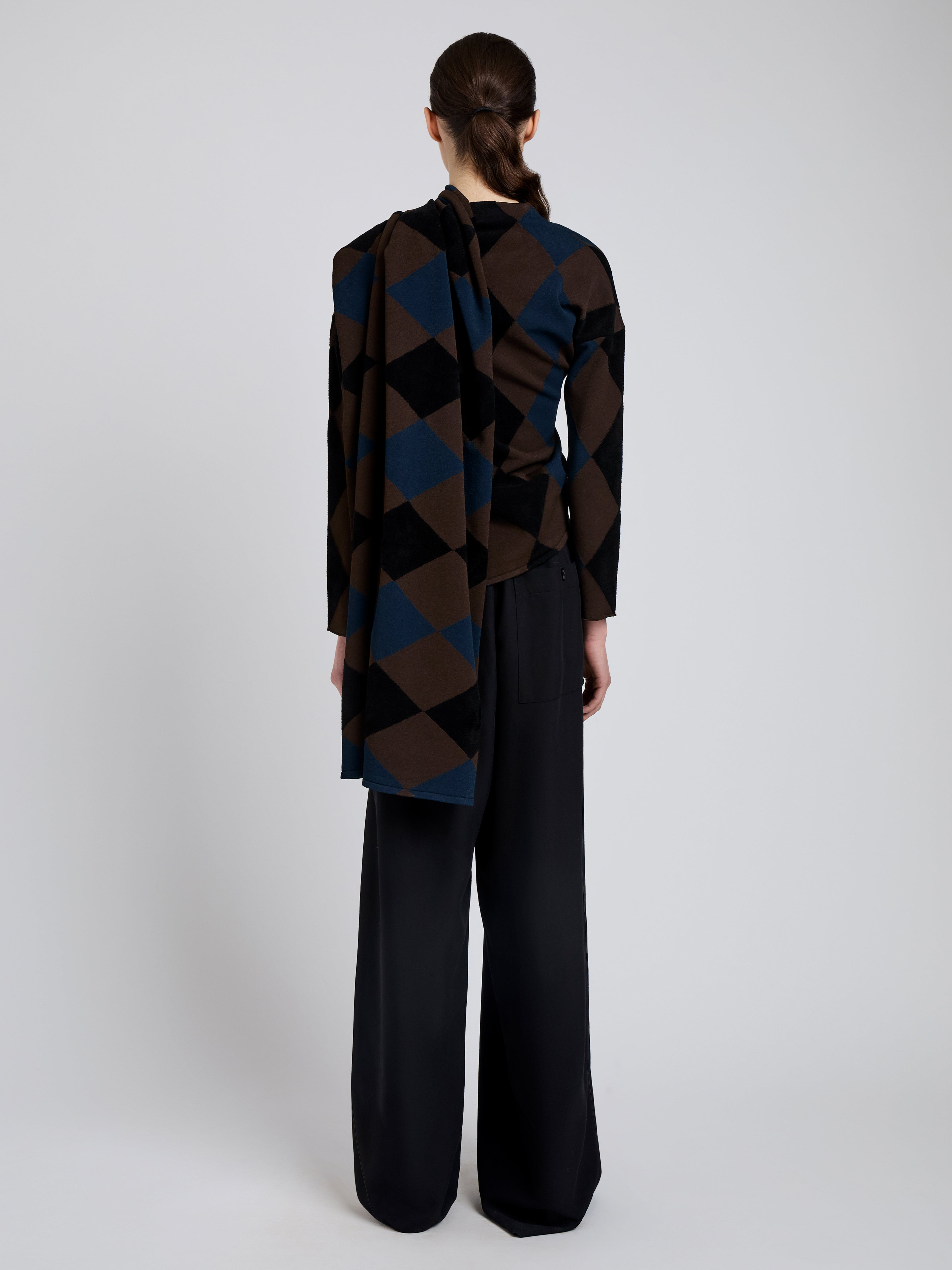 Salome Pant in Classic Twill - 4