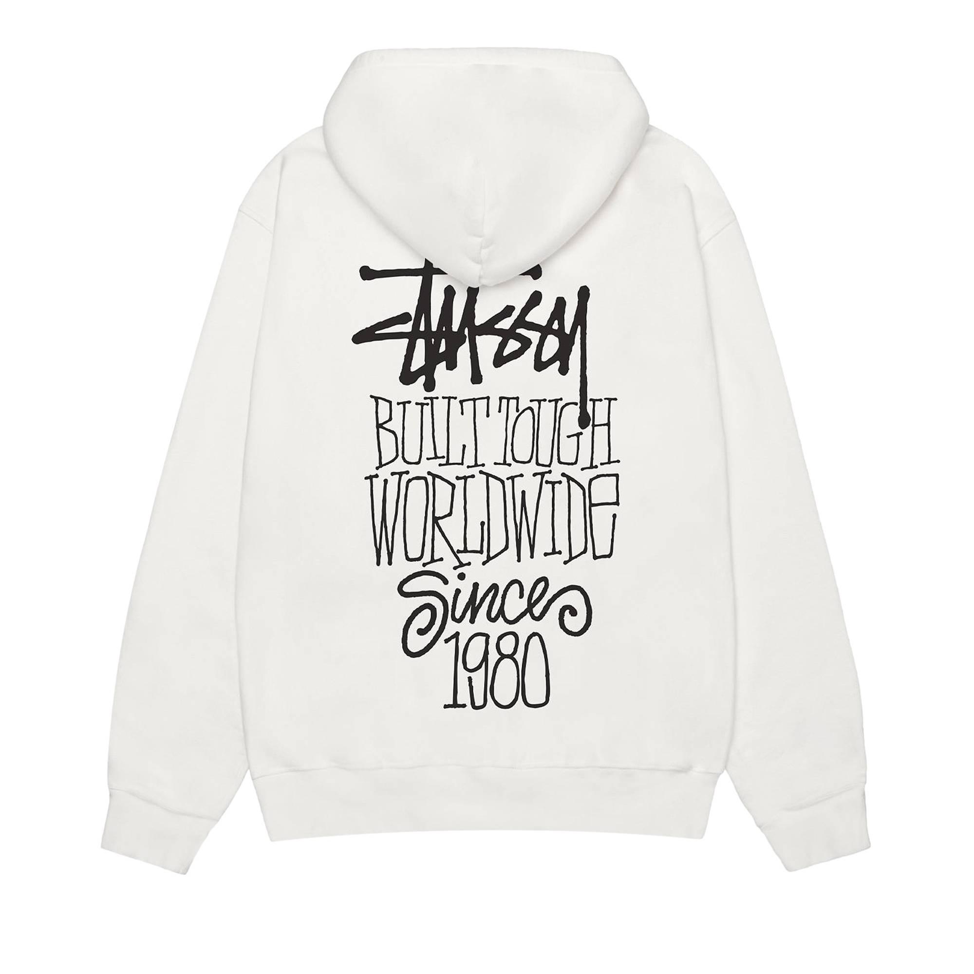 Stussy Pigment Dyed Built Tough Hoodie 'Natural' - 2