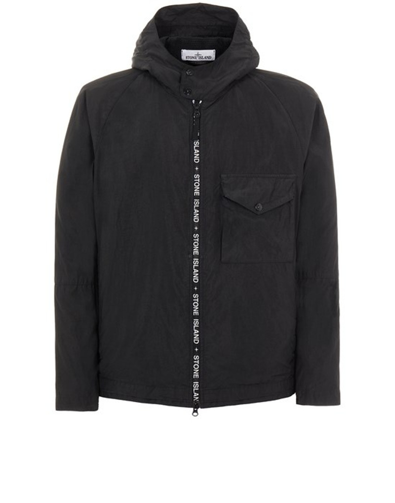 428E1 CUPRO NYLON-TC_ GARMENT DYED BLACK 1