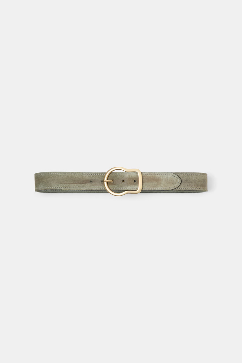 SUEDE SENSATION 4cm waxed belt 1