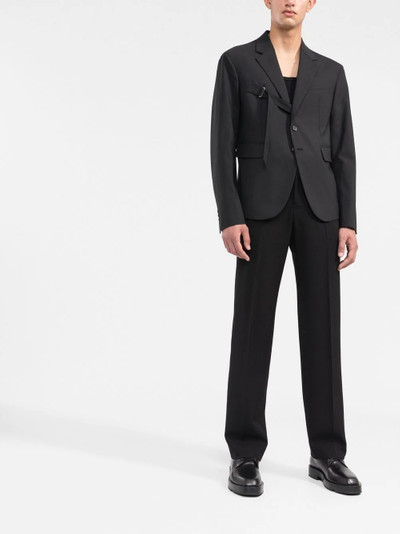 DSQUARED2 front-strap tailored blazer outlook