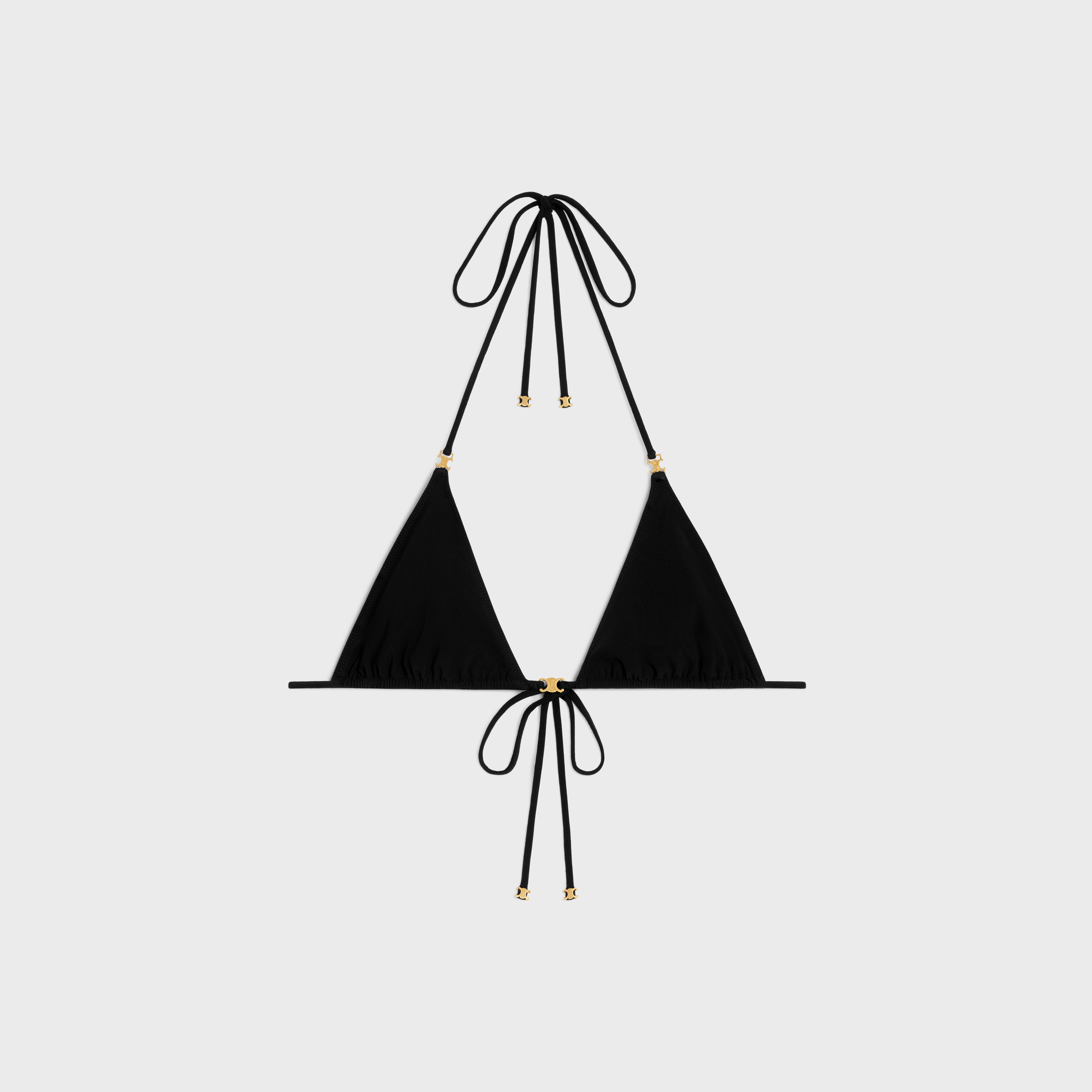 triomphe triangle top in matte jersey - 1