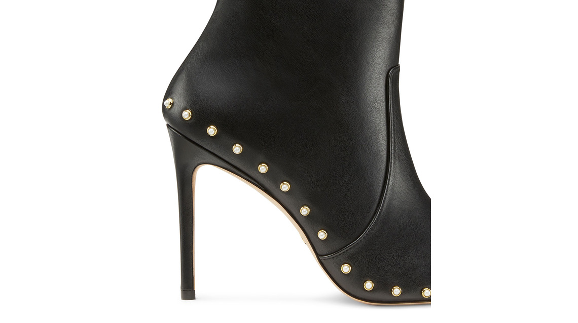 STUART PEARL 100 ZIP BOOTIE - 6