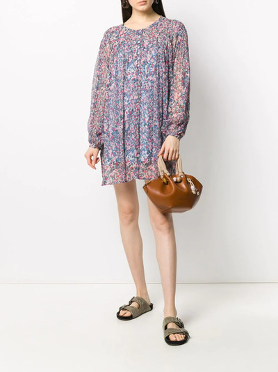 Isabel Marant Orion floral print mini dress outlook