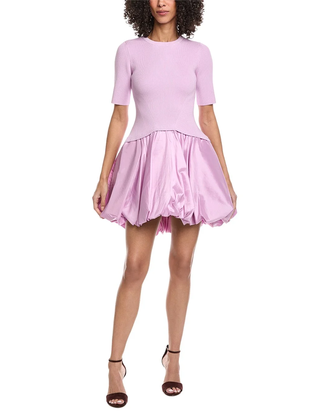 SIMKHAI Kenny Bubble Mini Dress - 1