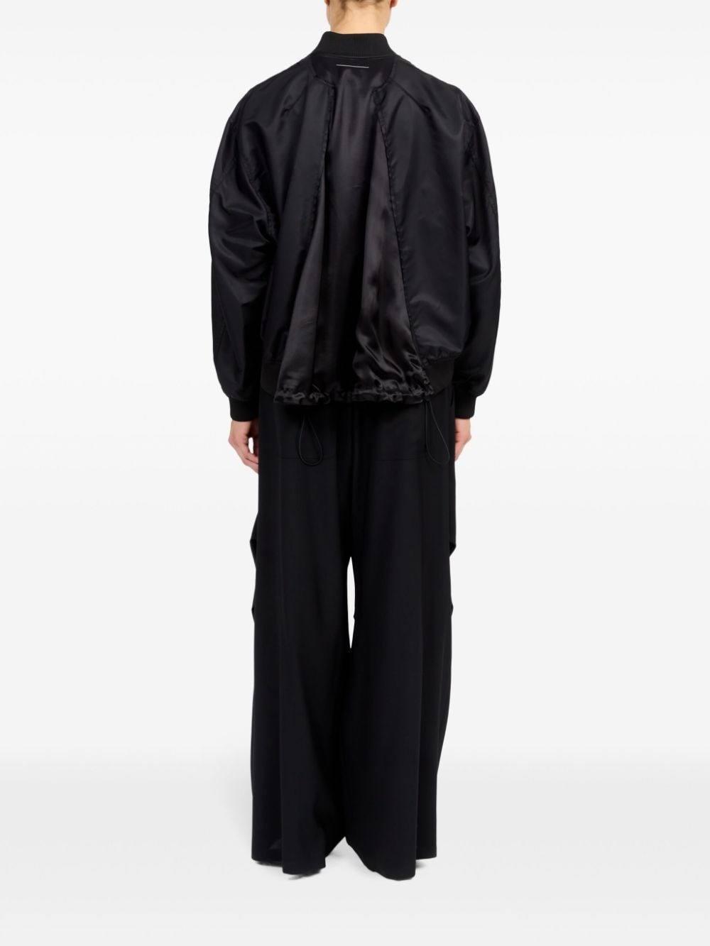 numbers-print bomber jacket - 4