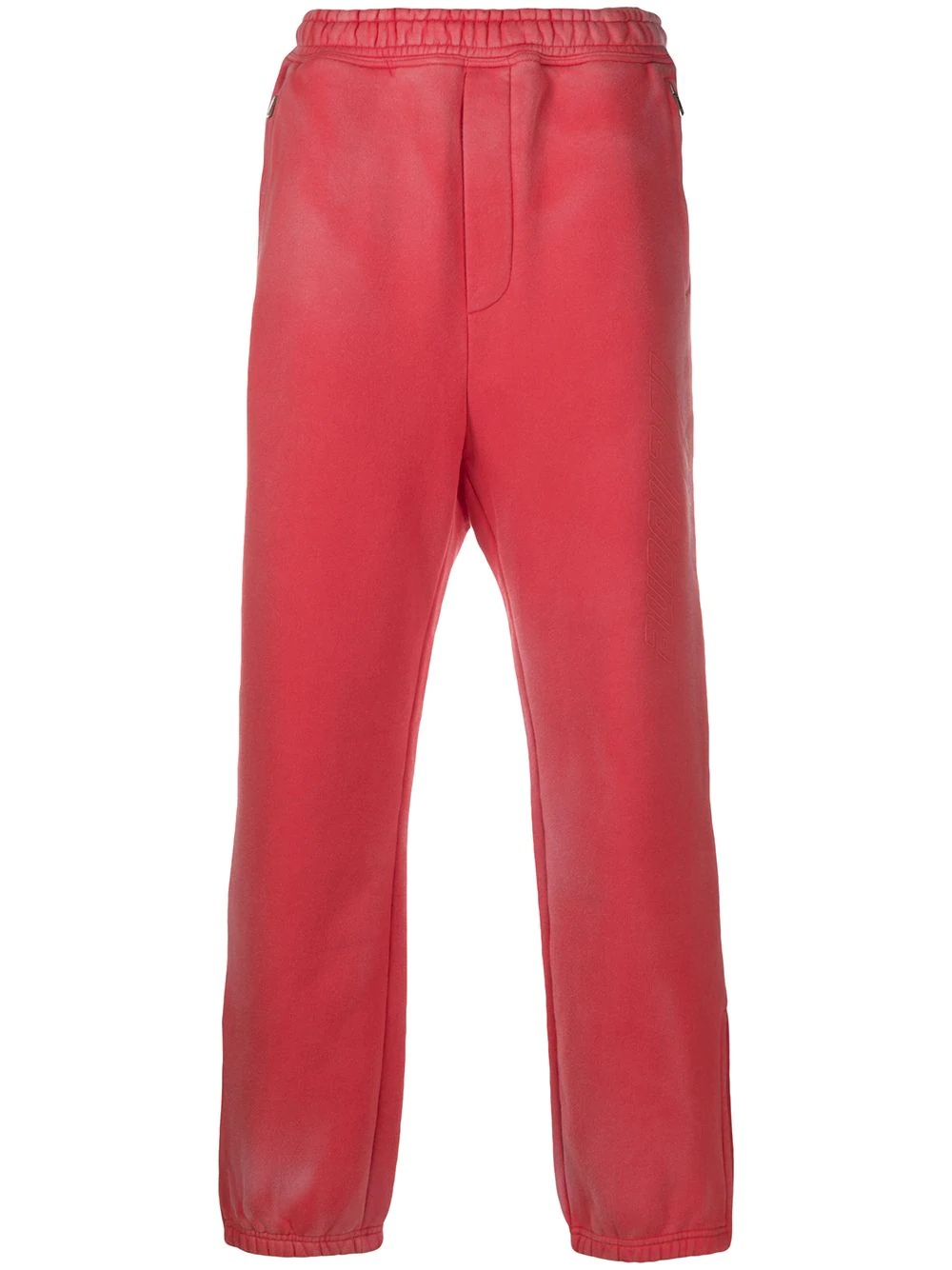 straight leg trousers - 1