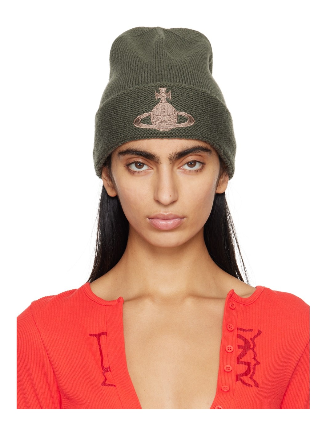 Khaki Classic Beanie - 1