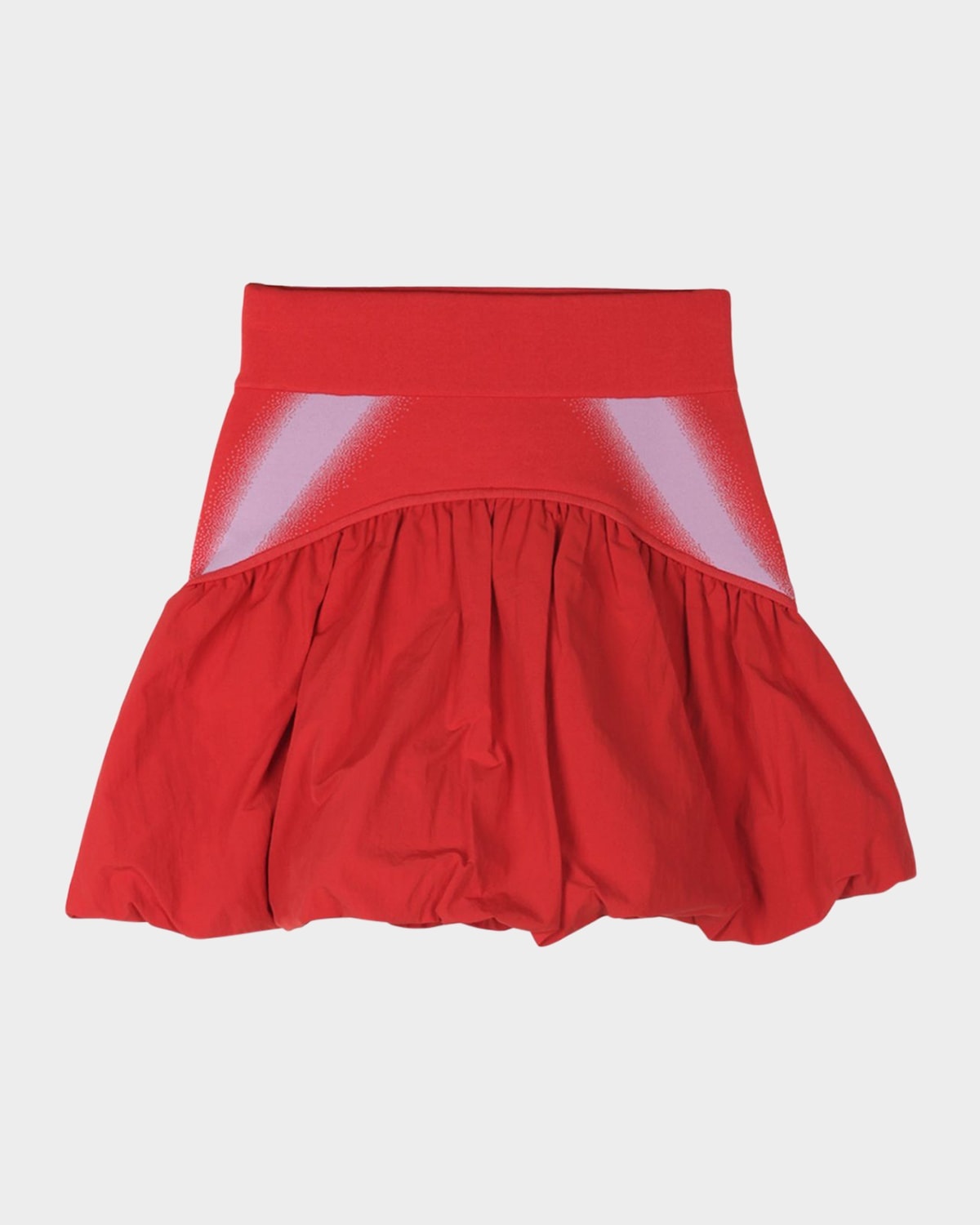 Clivia Bubble-Hem Mini Skirt - 1