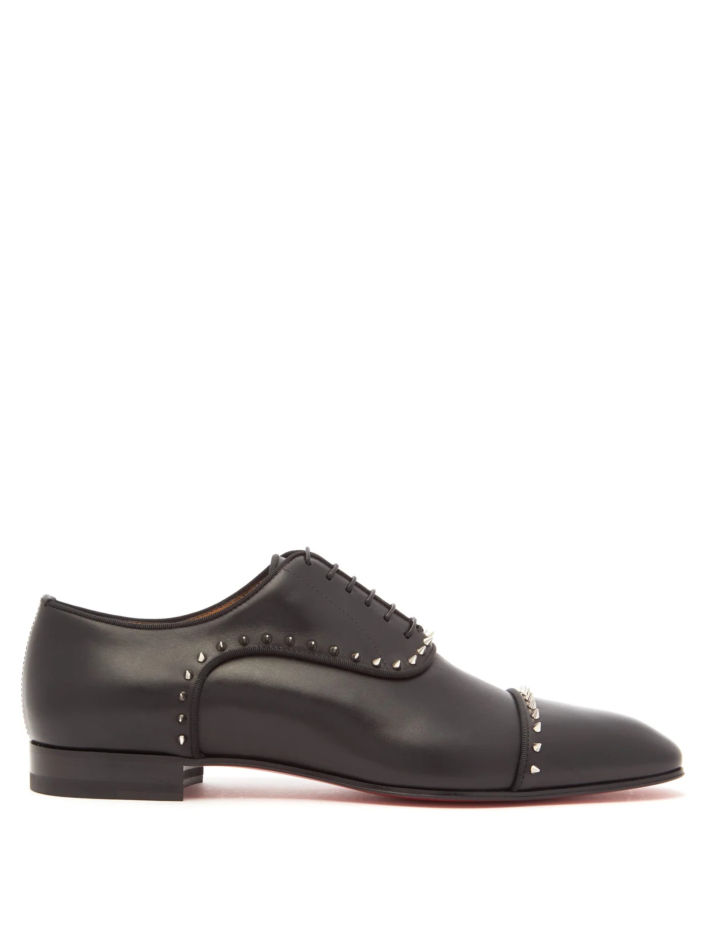 Eton spike leather derby shoes - 1