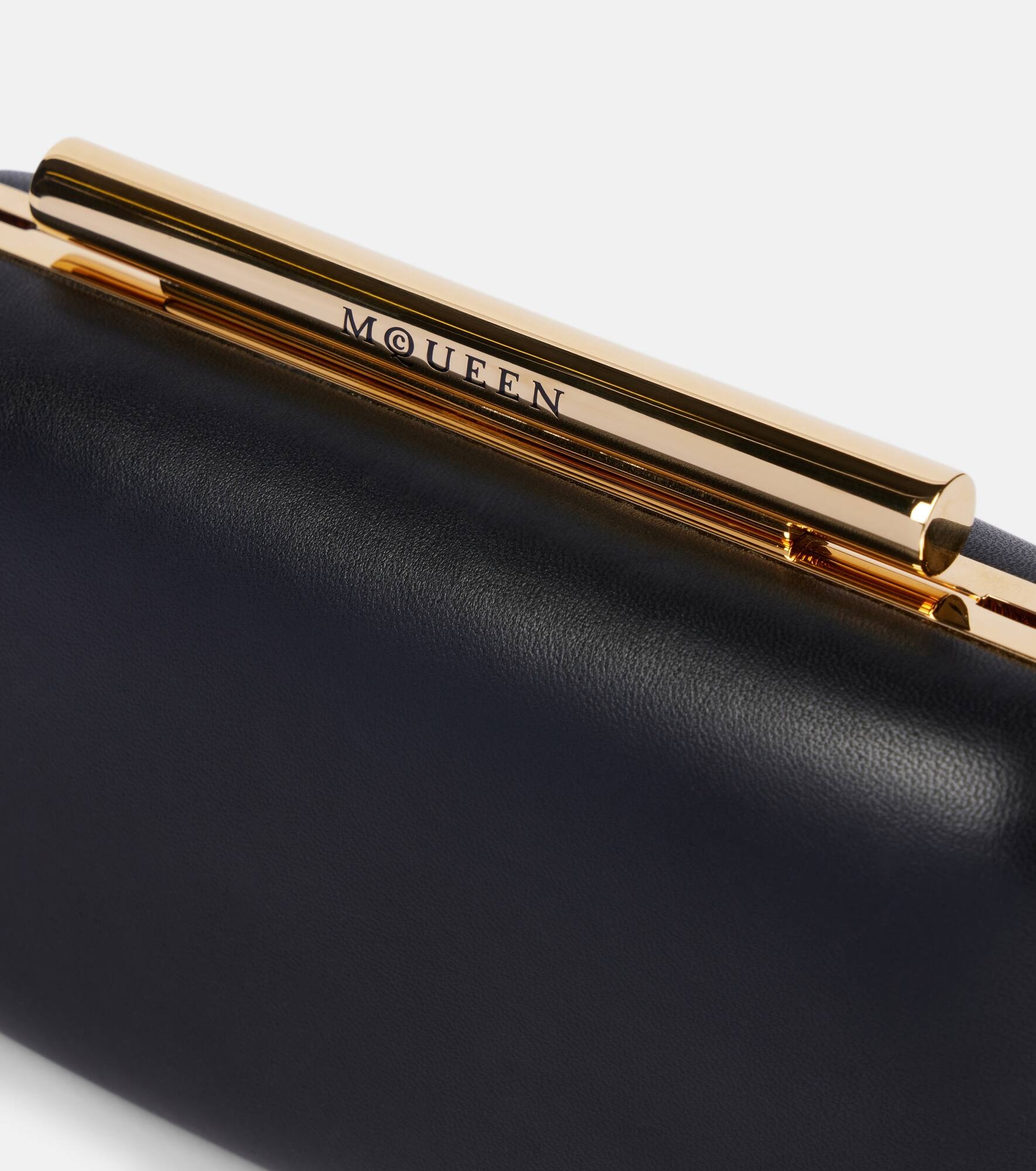 T-Bar Mini leather box clutch - 6