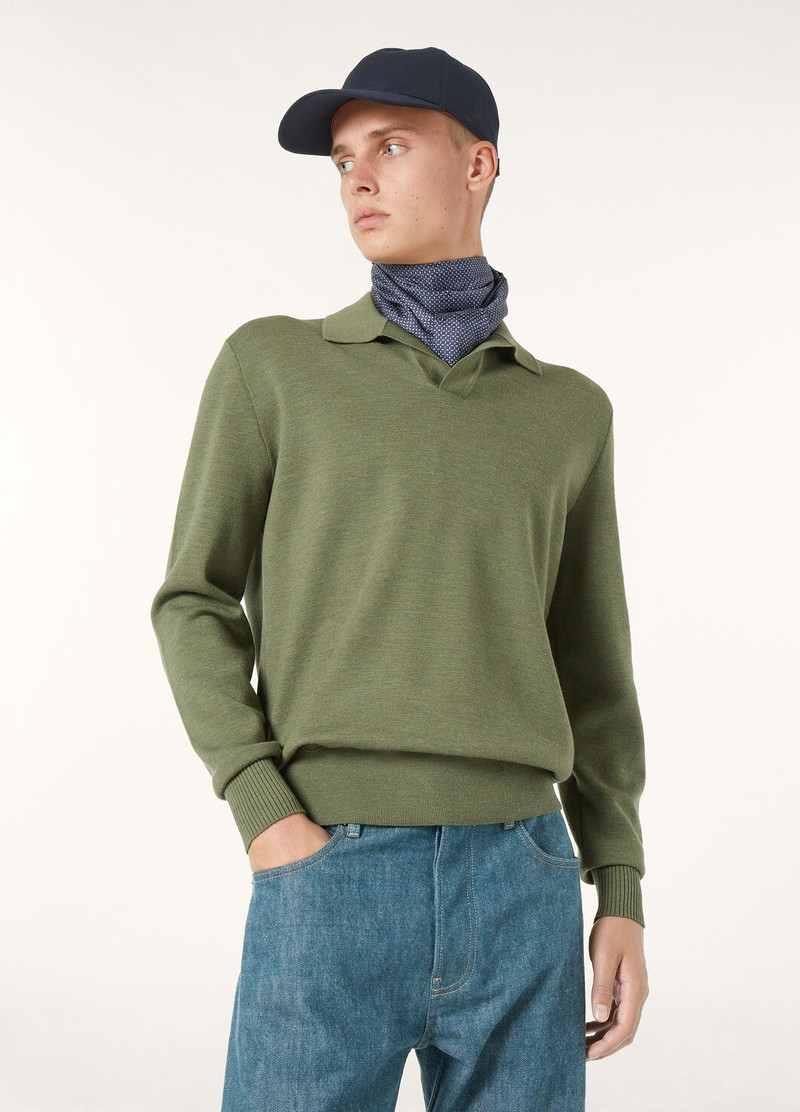 Buttonless Polo-shirt 4