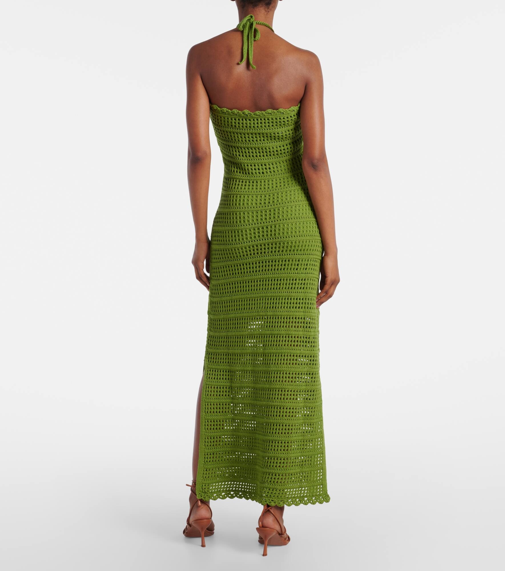 Koah cotton-blend midi dress - 3