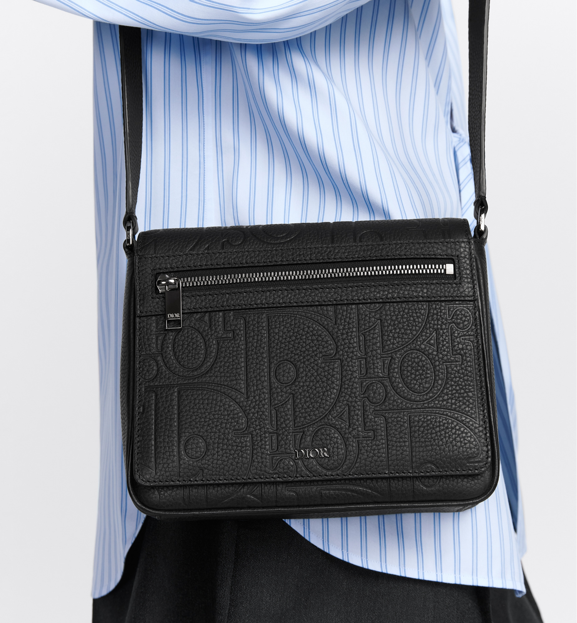 Messenger Bag with Flap - 3