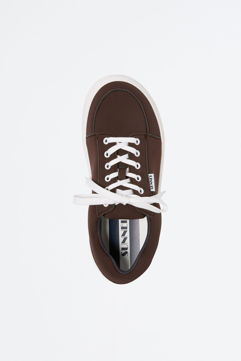 BROWN NEOPRENE DREAMY SHOES 4