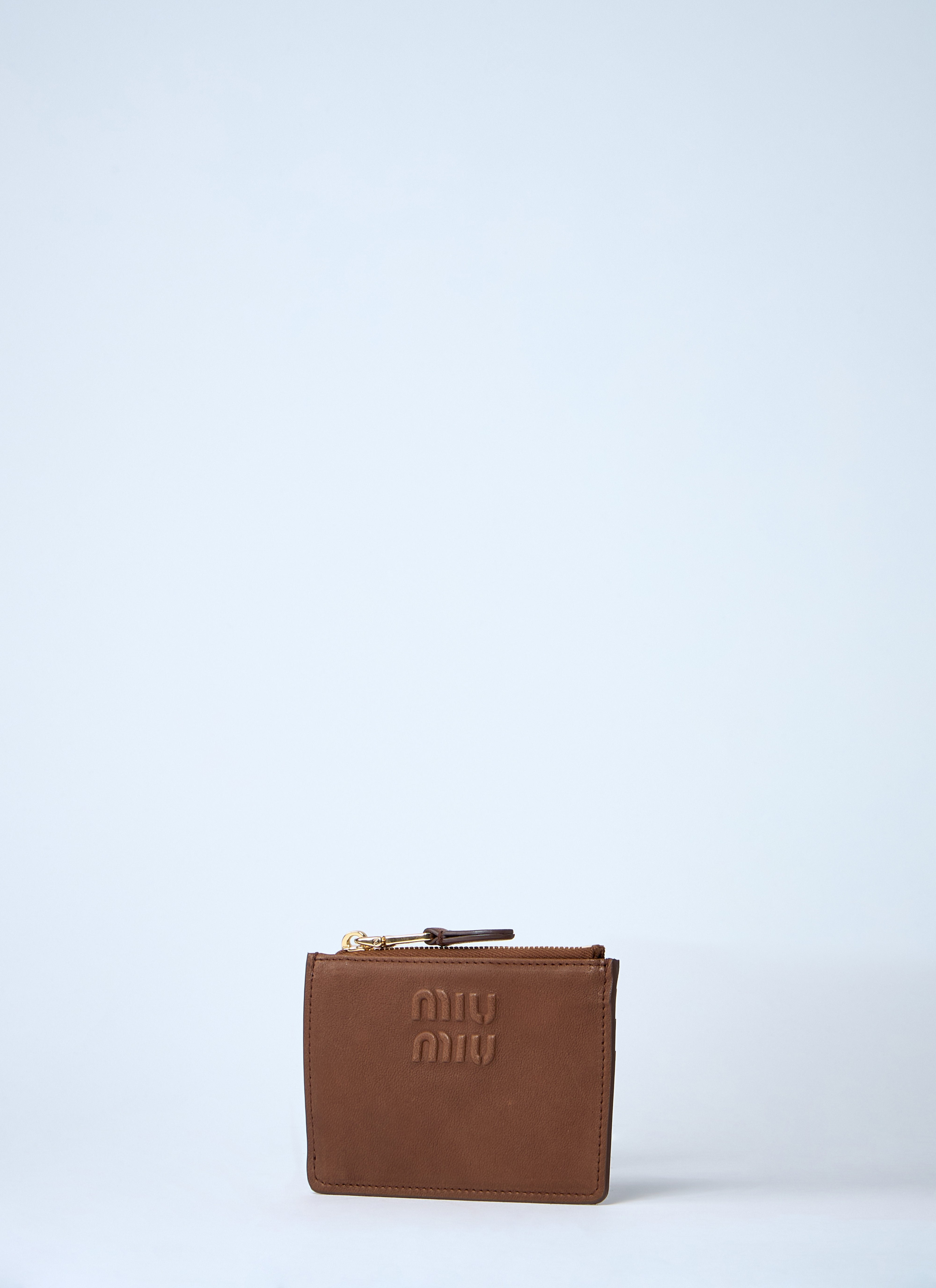 Miu Miu Women Leather Cardholder - 2