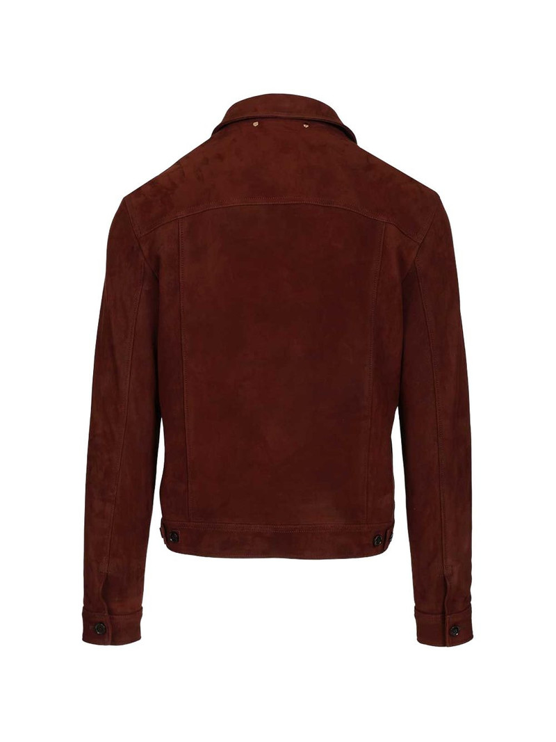 Paul Smith suede trucker jacket outlook