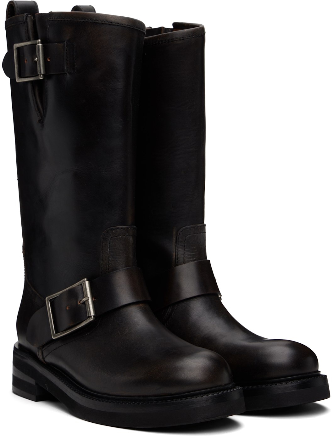 Black Detroit Boots - 4