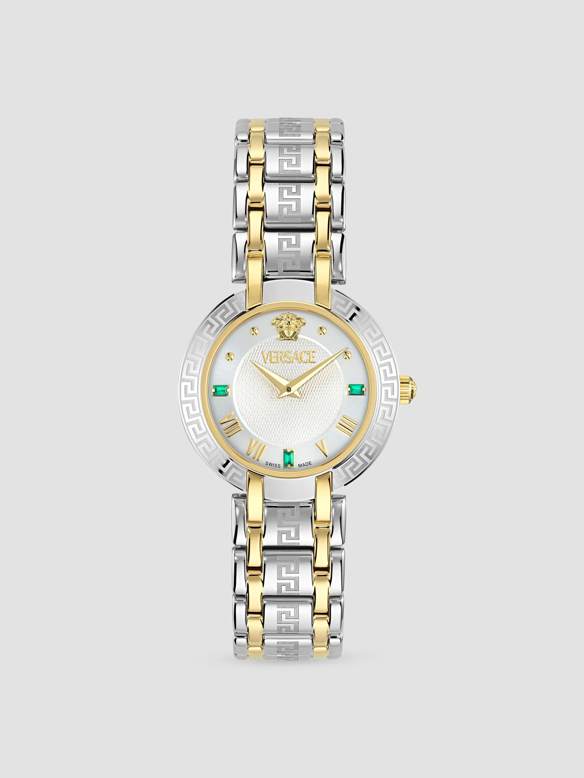Women's Antlia Two-Tone Stainless Steel & Emerald Bracelet Watch/34MM - Two Tone - 1