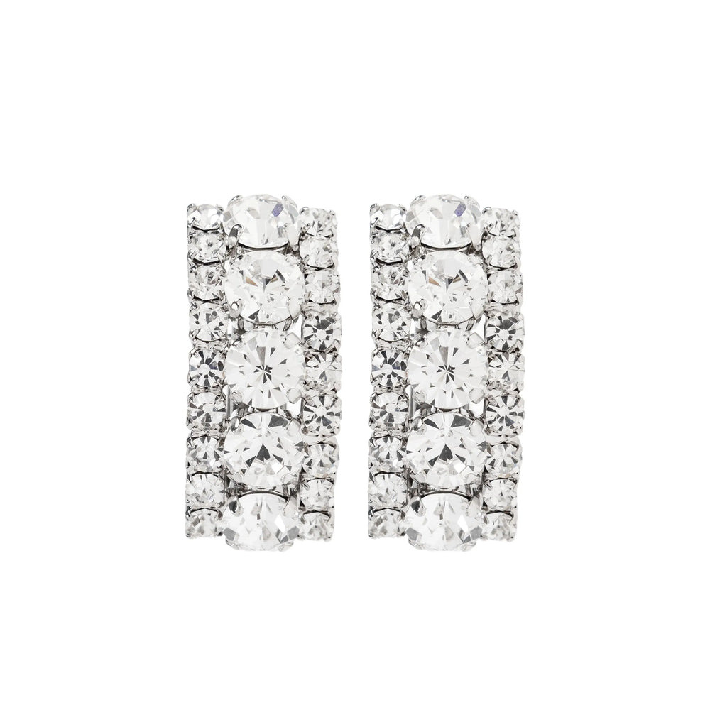 Alessandra Rich Silver Earrings Women - 1