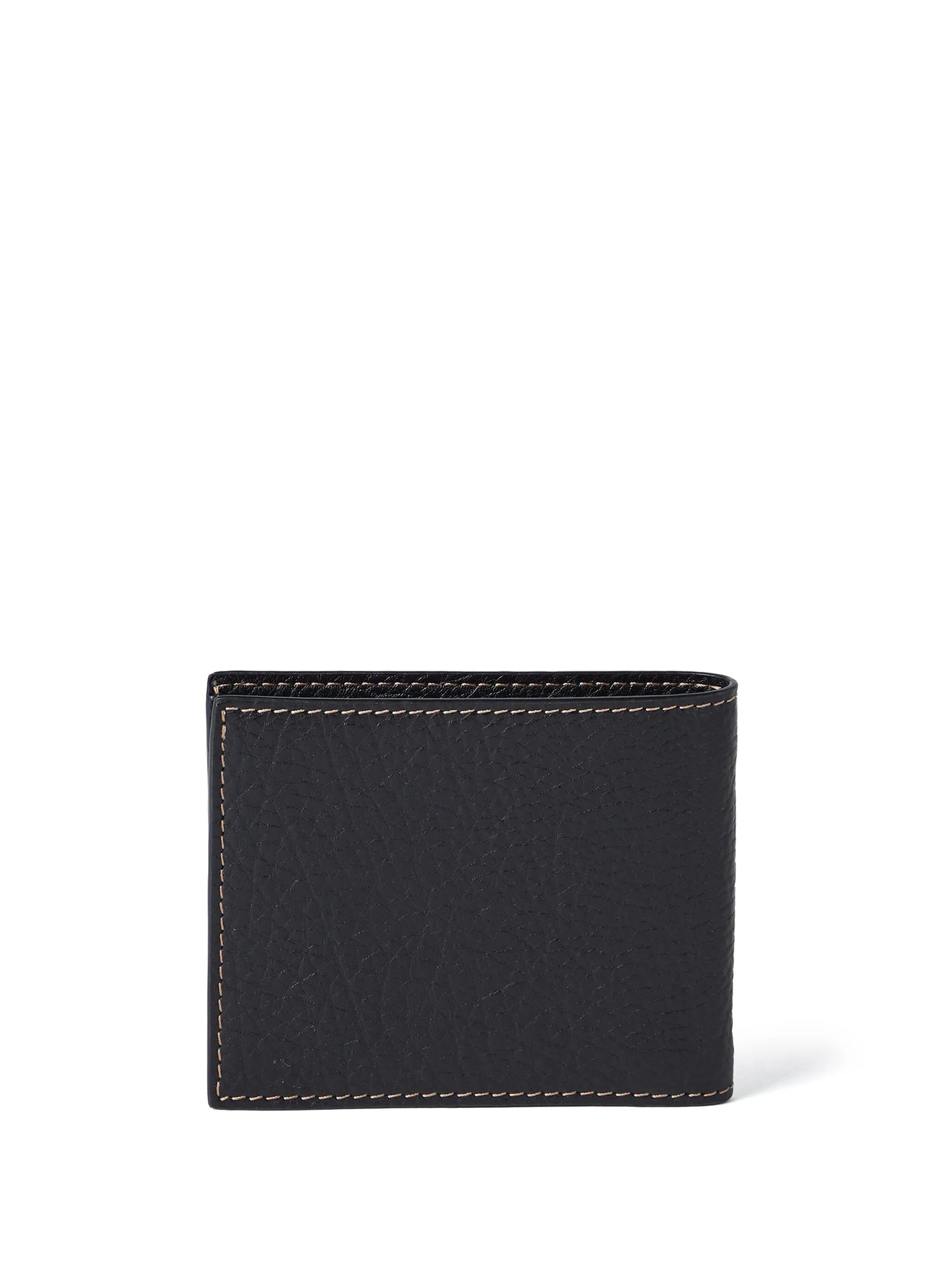 bi-fold leather wallet - 2