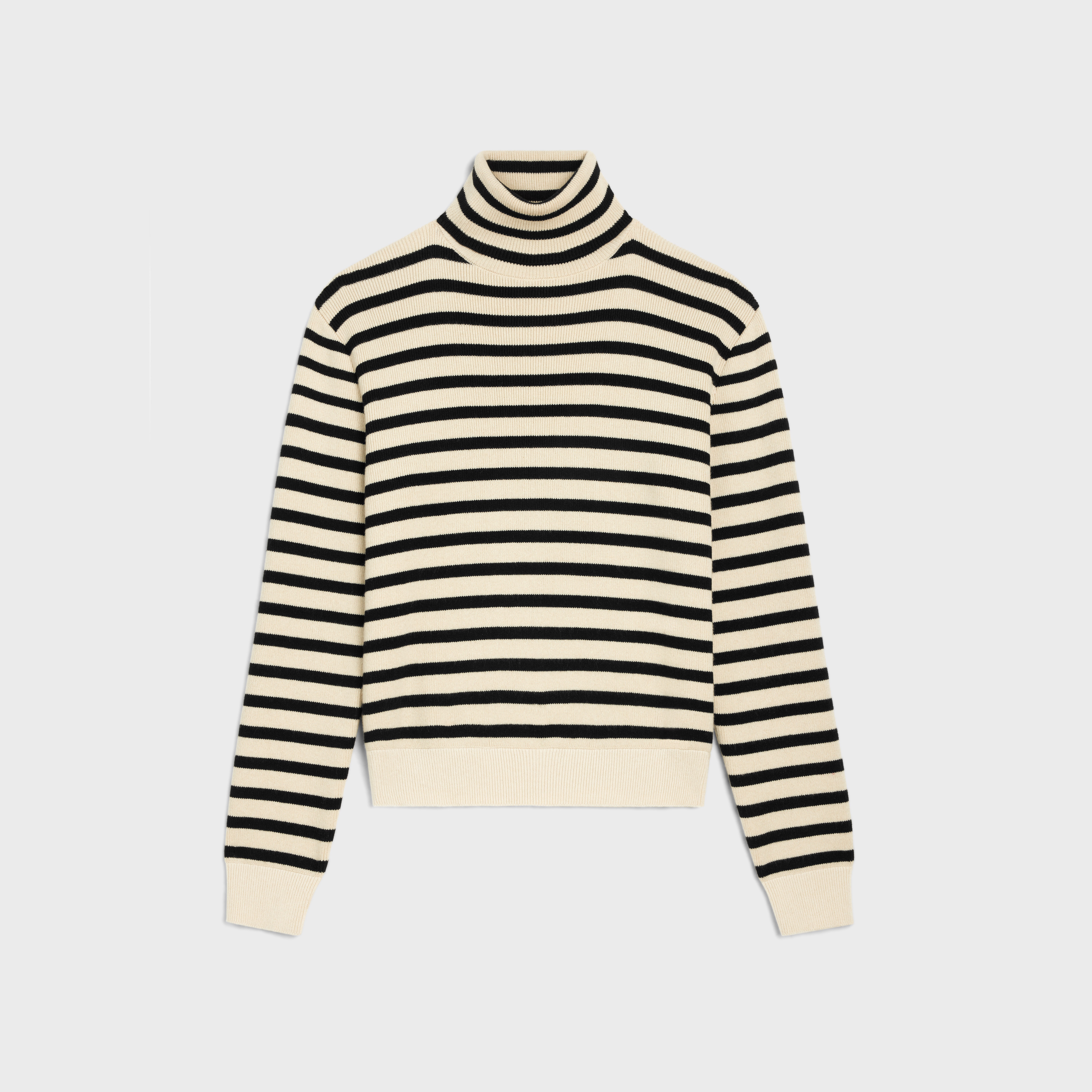 turtleneck sweater in heritage cashmere - 1