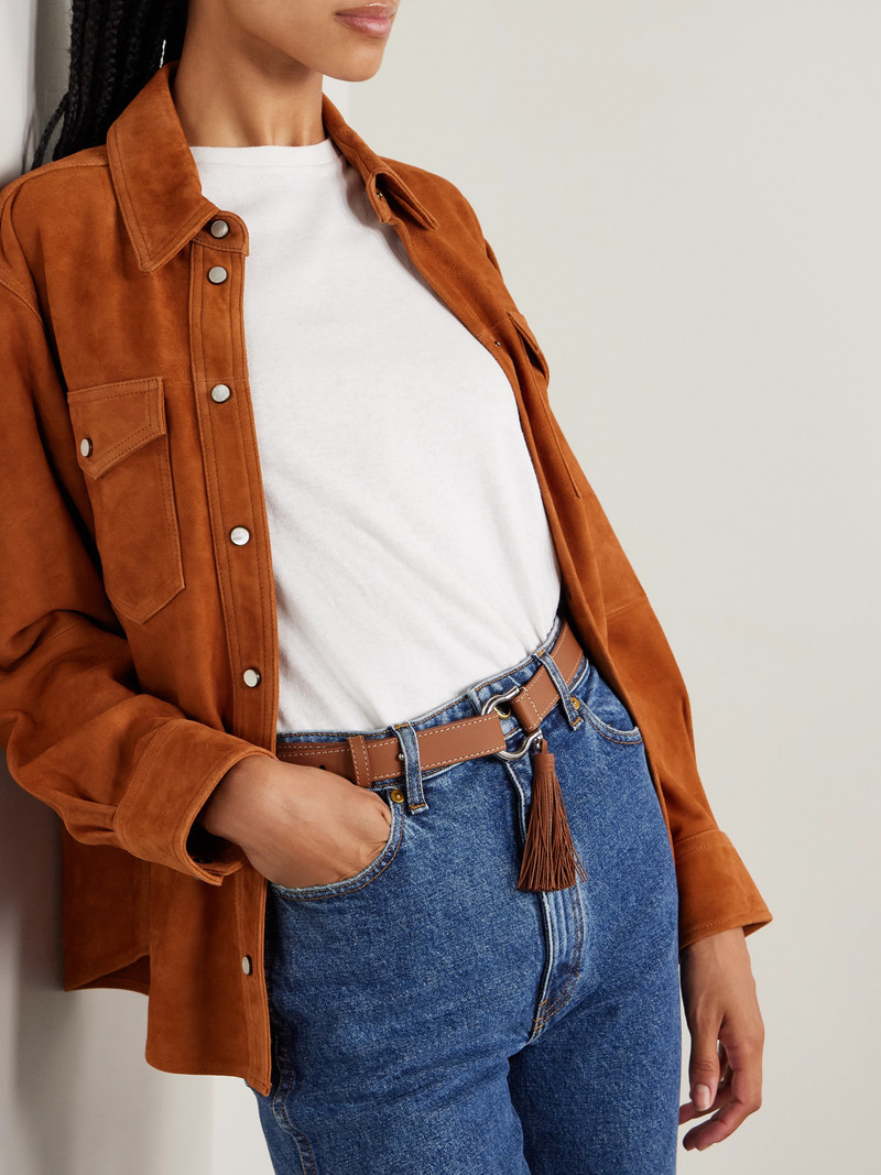 Anderson's Tasseled Leather Belt outlook