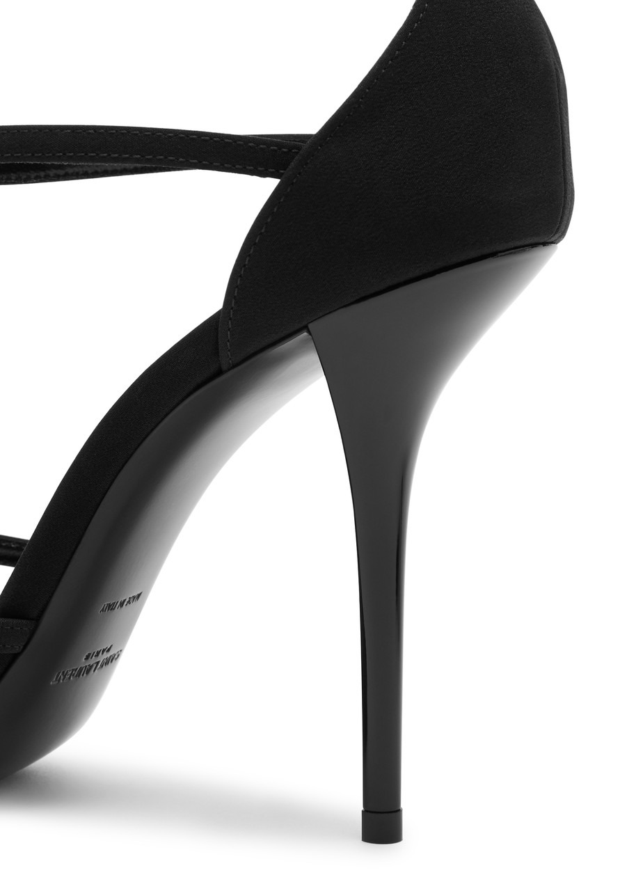 Cassandra 100 satin sandals - 4