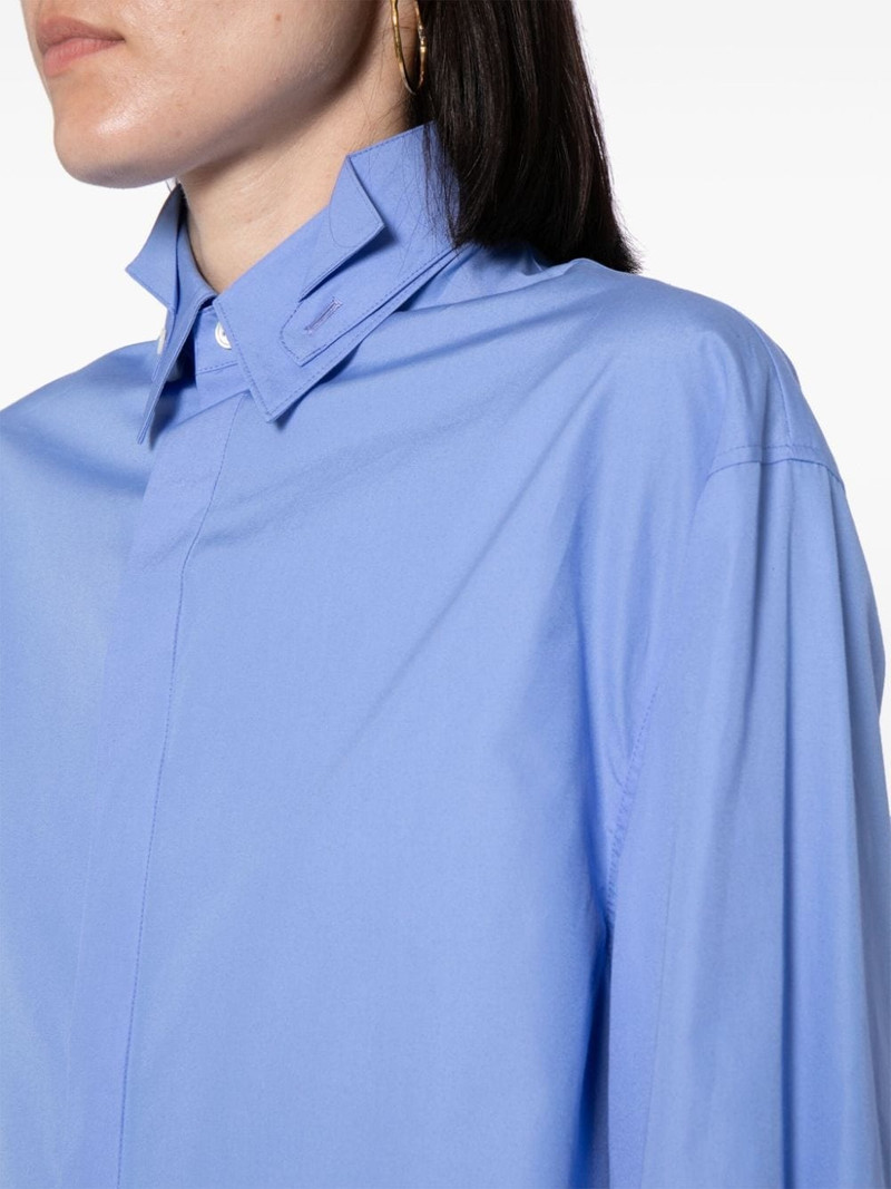 panelled cotton shirt 5