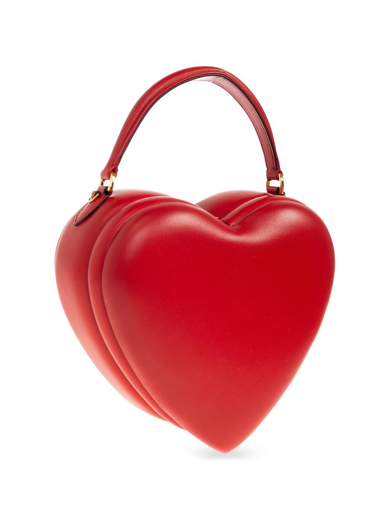 heart shaped top handle tote bag 4