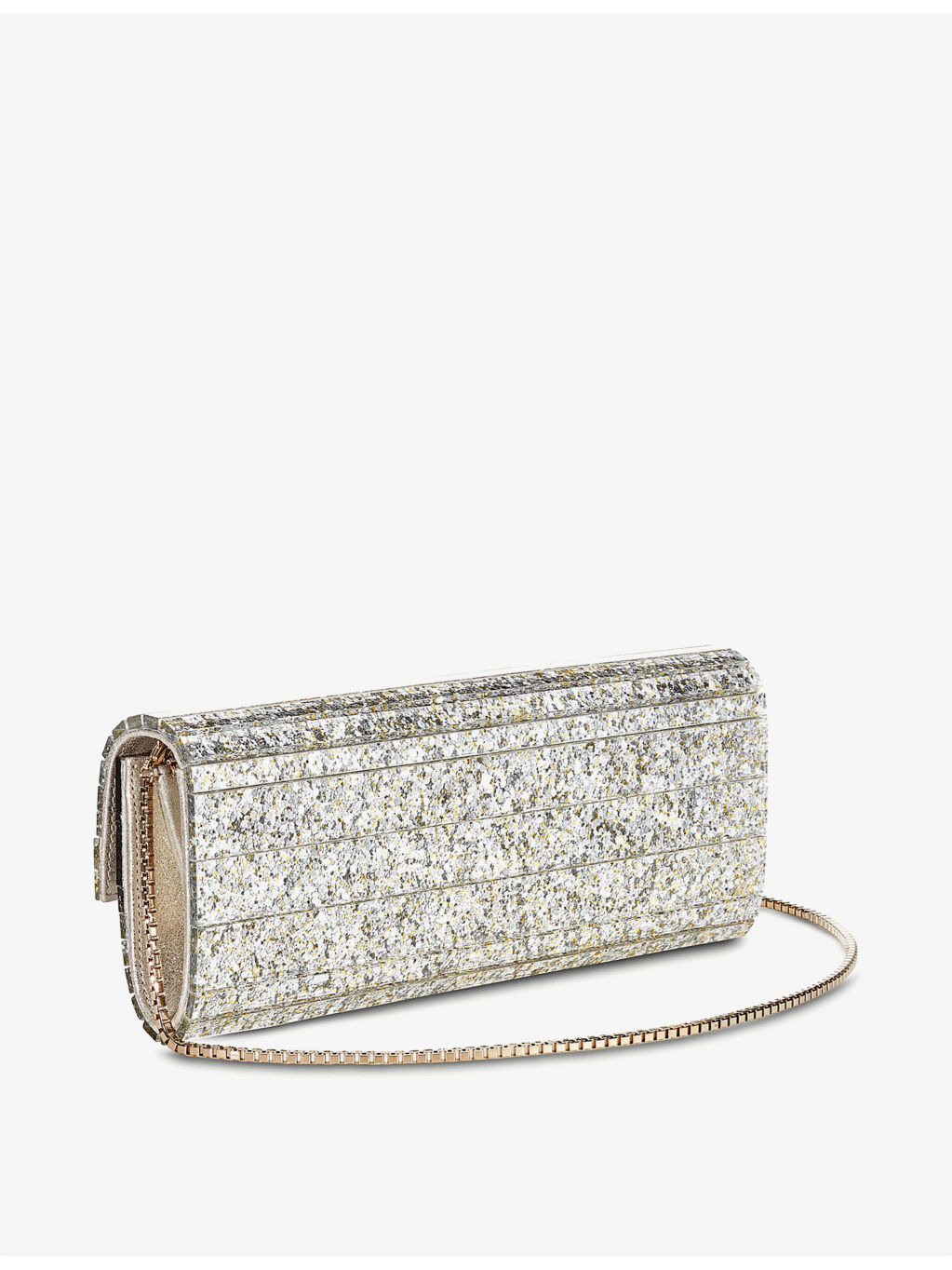 Sweetie glitter acrylic clutch - 4