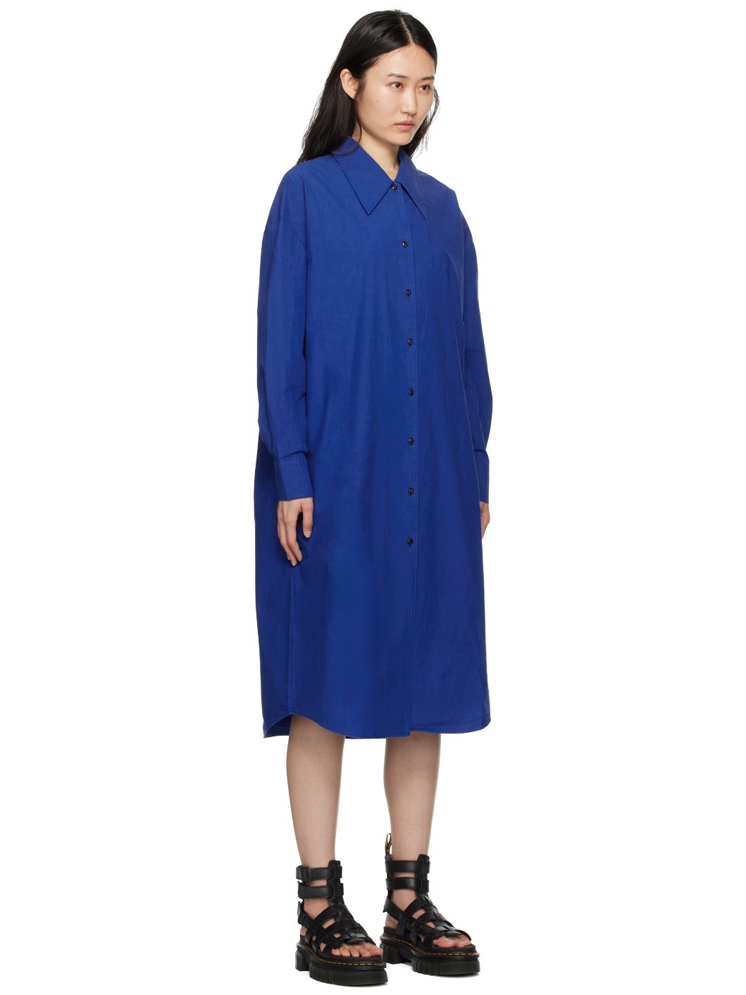 Blue Judy Midi Dress - 2