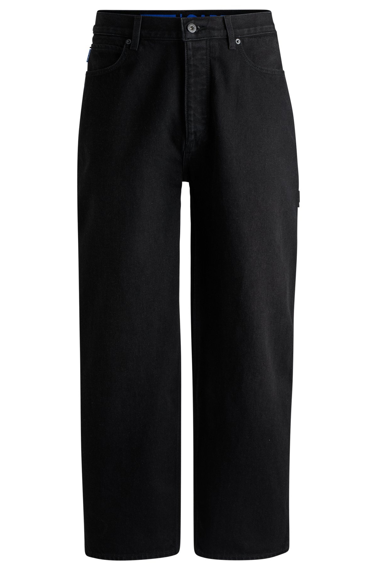 BAGGY-FIT JEANS IN COTTON DENIM - 1