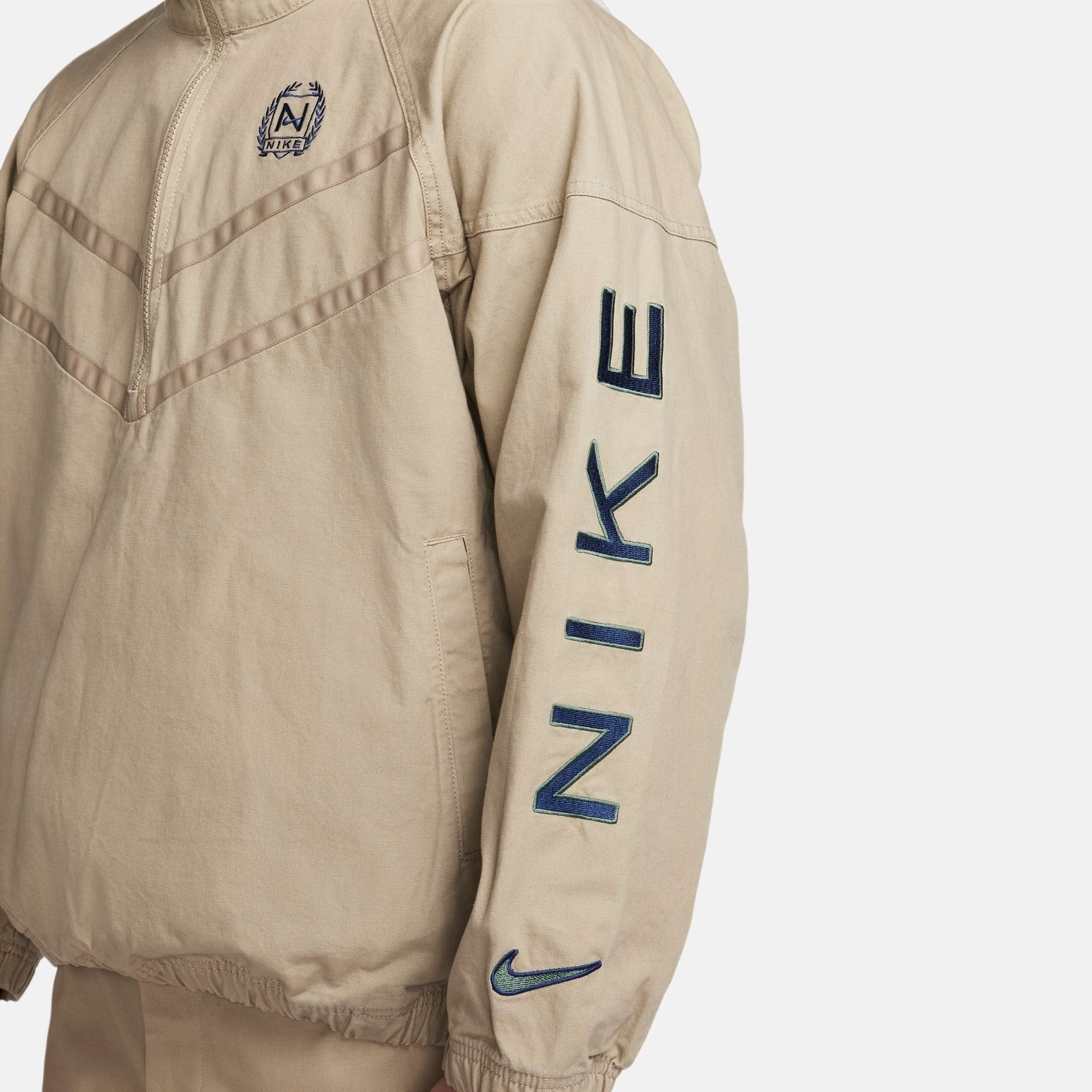 Nike Canvas Jacket 'Tan' FZ4727-247 - 2