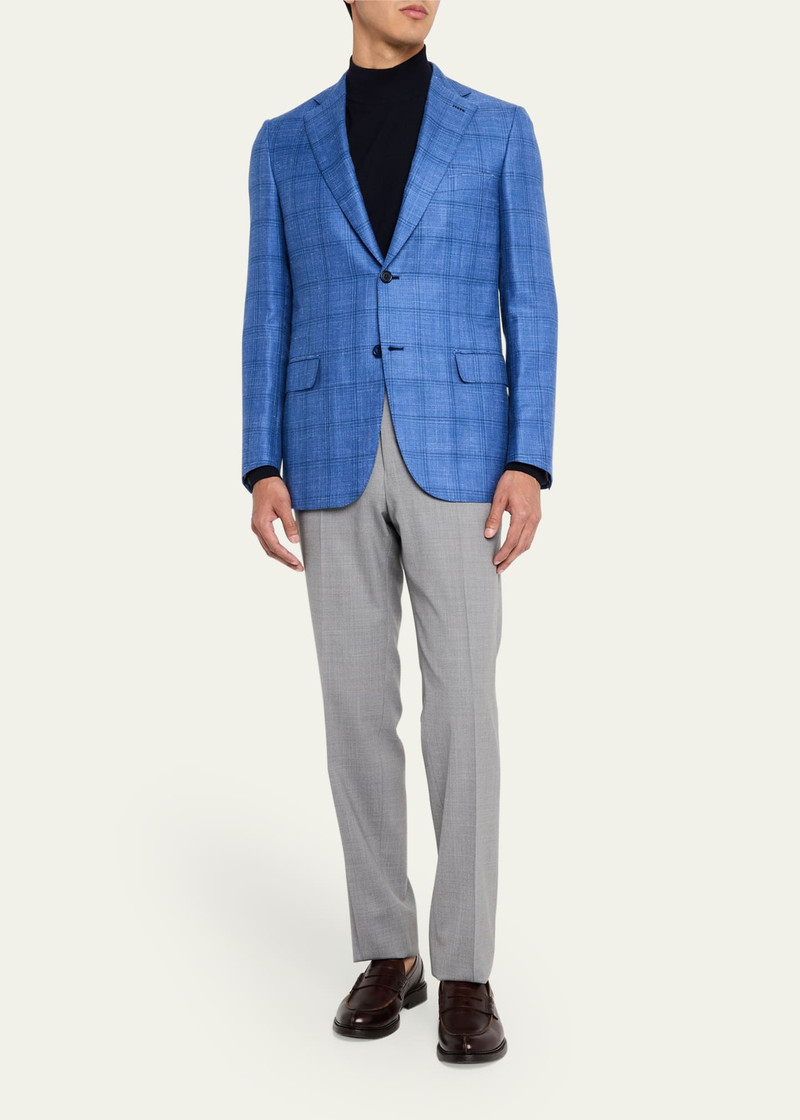 Brioni Men's Windowpane Sport Coat outlook