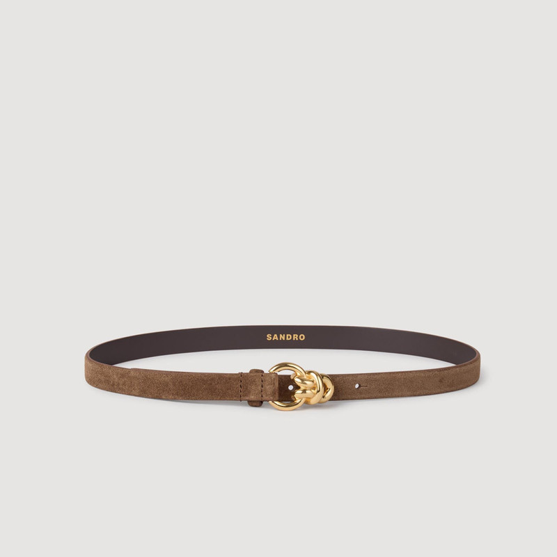 Sandro SUEDE LEATHER BELT outlook